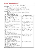 Giáo án mỹ thuật lớp 1 cả năm 