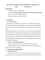 SKKN rèn kỹ năng giải toán hình học 8 thông qua tiết luyện tập 