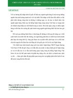 Chiến lược cho vay và huy động vốn của VIETCOMBANK 2011-2020