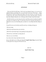 Đồ án thiết kế bánh răng trụ răng nghiêng 1 cấp