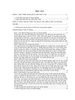 Xây dựng chiến lược kinh doanh của Công ty TNHH công nghiệp nặng DOOSAN Hải Phòng Việt Nam