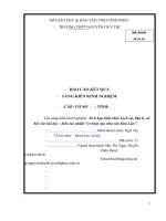 SKKN tích hợp kiến thức lịch sử, địa lí, xã hội vào bài đọc   hiểu tác phẩm vợ nhặt của nhà văn kim lân