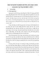 SKKN một số KINH NGHIỆM HƯỚNG dẫn học SINH GIẢI bài tập MẠCH điện  lớp 9