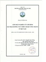 Góp phần nghiên cứu mô hình đái tháo đường typ 2 trên chuột cống trắng ở việt nam