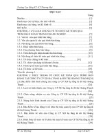 Thực trạng tổ chức kế toán quá trình bán hàng tại công ty Cổ phần xây dựng hạ tầng và đô thị Hoàng Thanh