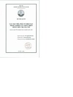 Các mục tiêu phân tử hiện nay trong nghiên cứu phát triển thuốc điều trị ung thư