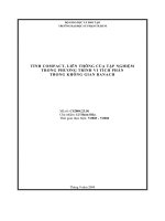 Tính compact, liên thông của tập nghiệm trong phương trình vi tích phân trong không gian banach