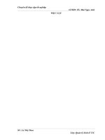 Tạo việc làm cho người lao động nông thôn tại huyện Chợ Mới Tỉnh Bắc Kạn