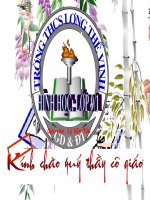 Bài giảng điện tử tham khảo hình học 9 bài một số hệ thức về cạnh và góc trong tam giác vuông (15) 