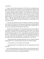 Tiểu luận nấm gây bệnh cho cây trồng