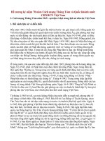 Đề cương kỷ niệm 70 năm cách mạng tháng tám và quốc khánh nước CHXHCN việt nam