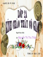 Bài giảng thao giảng bồi dưỡng môn toán lớp 2 bài bảng cộng (16) 