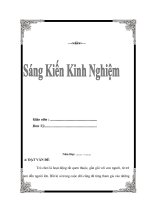 Vận dụng trò chơi học tập vào phân môn khoa học lớp 5 nhằm phát huy tính tích cực, chủ động, sáng tạo của học sinh