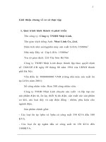 Báo cáo thực tập tại Công ty TNHH Nhật Linh