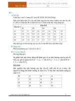 BÁO CÁO BÀI TẬP LỚN XÁC SUẤT THỐNG KÊ