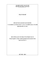 Rèn kĩ năng giải bài tập chương các định luật bảo toàn vật lý 10 thông qua câu hỏi định hướng tư duy 