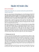 Quản trị toàn cầu và hệ thống quản trị toàn cầu