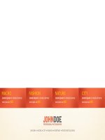 Mẫu folio powerpoint presentation template 