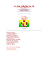 Từ Ðiển Thần Học Bỏ Túi