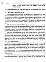 Giải pháp phát triển cho vay tiêu dùng khách hàng cao cấp tại ngân hàng thương mại cổ phần tiên phong 