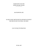 Dạy học chủ đề phương pháp tọa độ trong mặt phẳng theo phương pháp đàm thoại  phát hiện 
