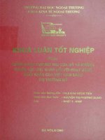 Chính sách thương mại của mỹ và những thuận lợi, khó khăn đối với hoạt động xuất khẩu của việt nam sang thị trường mỹ 
