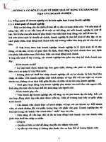 Nâng cao hiệu quả sử dụng tài sản ngắn hạn tại công ty cổ phần tư vấn thiết kế công nghệ xây dựng 