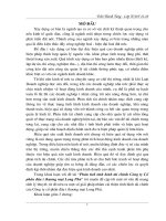 Phân tích tình hình tài chính Công ty Cổ phần đầu tư thuơng mại Long Phú