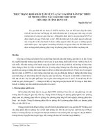 Thực trạng khó khăn tâm lý của các gia đình dân tộc thiểu số trong công tác giáo dục học sinh tiểu học ở tỉnh kon tum