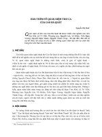 Bàn thêm về quan niệm thơ ca của cao bá quát