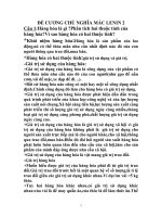 NGUYÊN LÝ CƠ BẢN CHỦ NGHĨA MÁC-LENIN 2