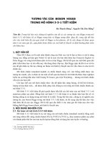 Tương tác của boson higgs trong mô hình 3 3 1 tiết kiệm