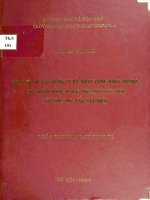 Luận văn đổi mới cơ chế quản lý và hoạt động kinh doanh của ngân hàng ngoại thương việt nam đáp ứng yêu cầu hội nhập