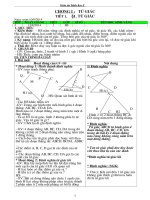Giáo án hình học lớp 8 full hay 