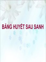 bài giảng băng huyết sau sinh