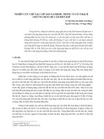 Nghiên cứu chế tạo lớp zno nanorod trong vi cân thạch anh ứng dụng để cảm biến khí