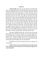 Nghiên cứu lựa chọn các bài tập phát triển sức bền chuyên môn cho đội tuyển nữ vđv bóng rổ của trường THPT quỳnh côi   tỉnh thái bình