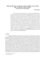 Thiết kế mới nâng cao độ nhạy cho cảm biến áp suất mems kiểu áp trở dựa trên giải pháp tạo màng có 4 góc mỏng