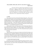 Nhại (parody) trong tiểu thuyết mất tích của thuận