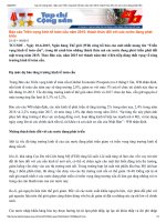 báo cáo triển vọng kinh tế toàn cầu năm 2015  thách thức đối với các nước đang phát triển