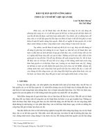 Bảo vệ bản quyền công khai cho các cơ sở dữ liệu quan hệ