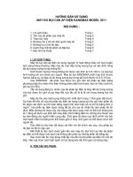 HƯỚNG DẪN SỬ DỤNG MÁY ĐO BỤI KANOMAX MODEL