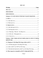 Rủi ro và biện pháp kiểm soát rủi ro trong dịch vụ MyTV tại thành phố mỹ tho