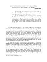 Điểm nhìn trần thuật gắn với ngôi kể thứ ba trong truyện ngắn nguyễn thị thu huệ