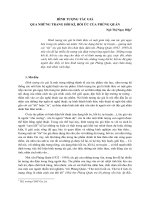 Hình tượng tác giả qua những trang hồi kí, hồi ức của phùng quán