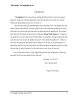 Tiểu luận: Thí nghiệm Ôtô