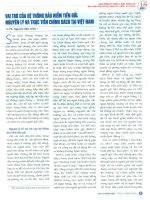 Vai trò của hệ thống bảo hiểm tiền gửi   nguyên lý và thực tiễn chính sách tại việt nam 