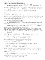 Chuyên đề bồi dưỡng học sinh giỏi toán 6,7,8