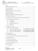 đồ án môn học công trình dịch vụ kinh tế ven biển - tính toán, thiết kế triền tàu