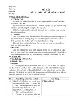 Giáo án lịch sử 6 cả năm